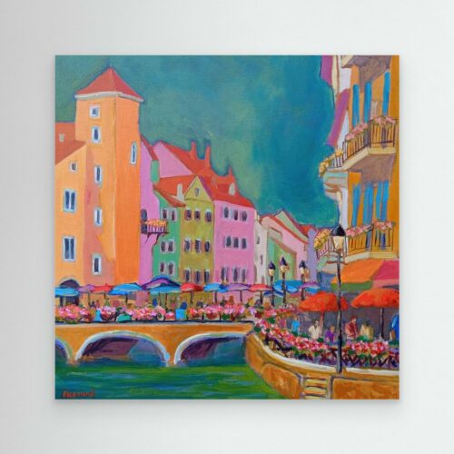 Jour de marché à Annecy