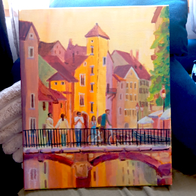 Gouache et Acrylique 1 ANNECY GOUACHE ET ACRYLIQUE PM