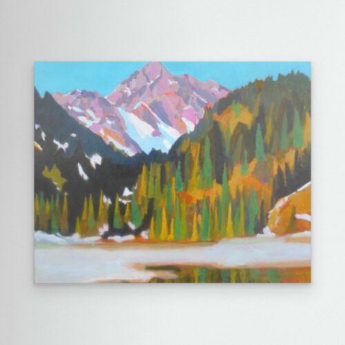 Le Lac des Plagnes à Abondance