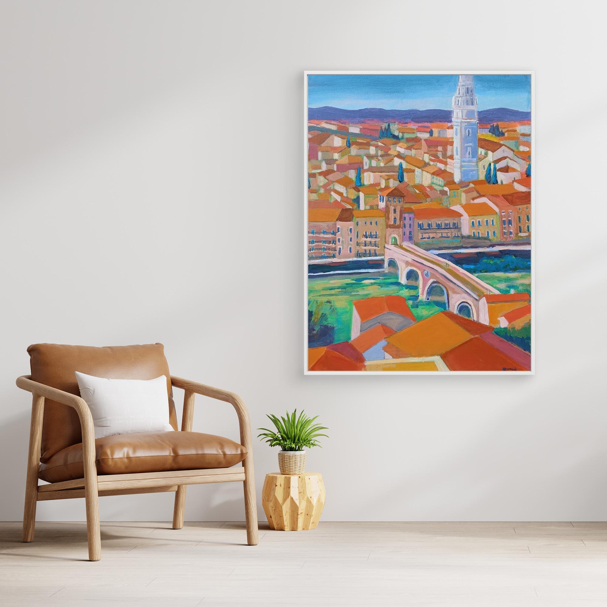 Verona - reproduction sur toile - Nathalie Morand – Image 2