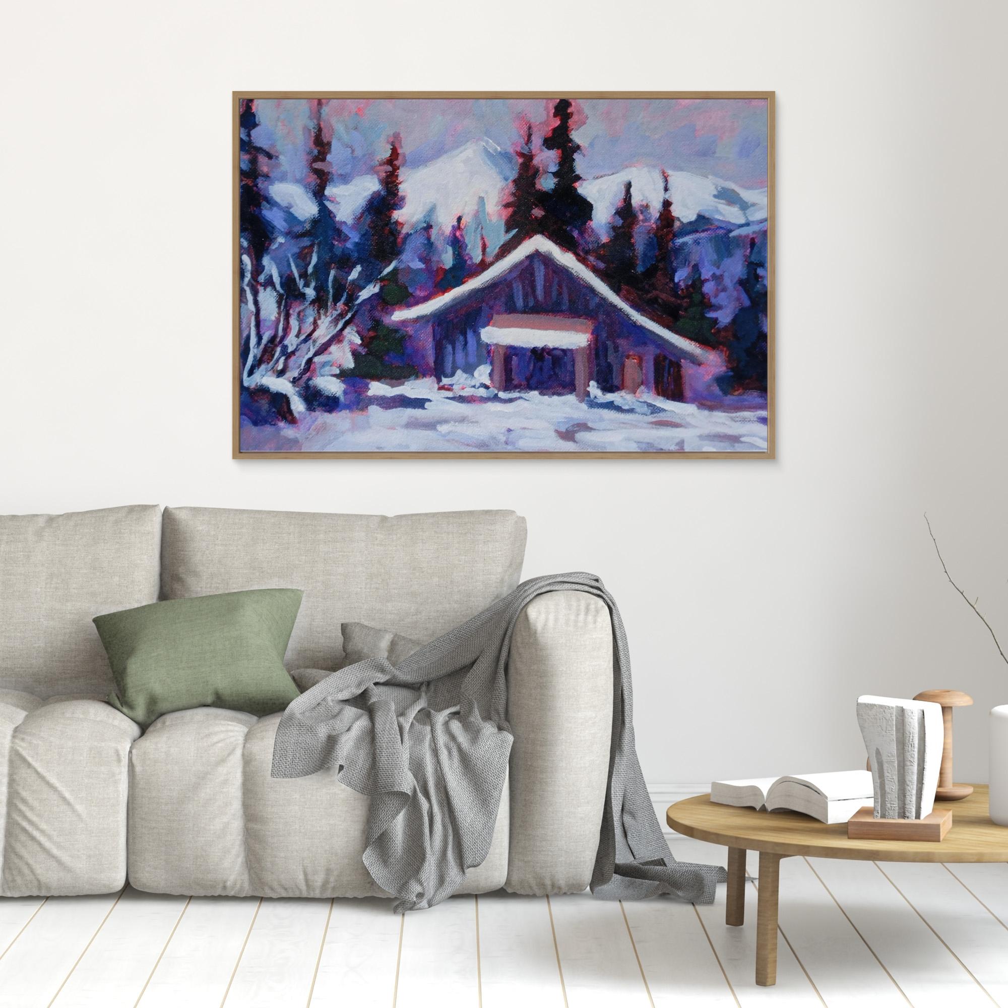 La vieille grange - Reproduction sur toile - Nathalie Morand – Image 7