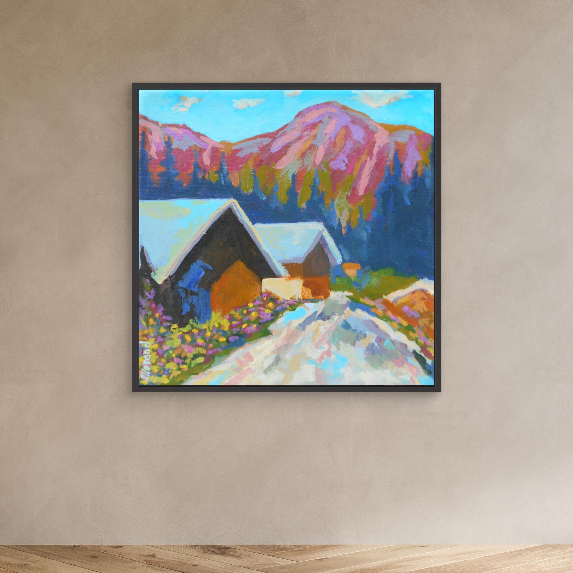 Chemin de Montagne - Reproduction sur toile - Nathalie Morand – Image 4