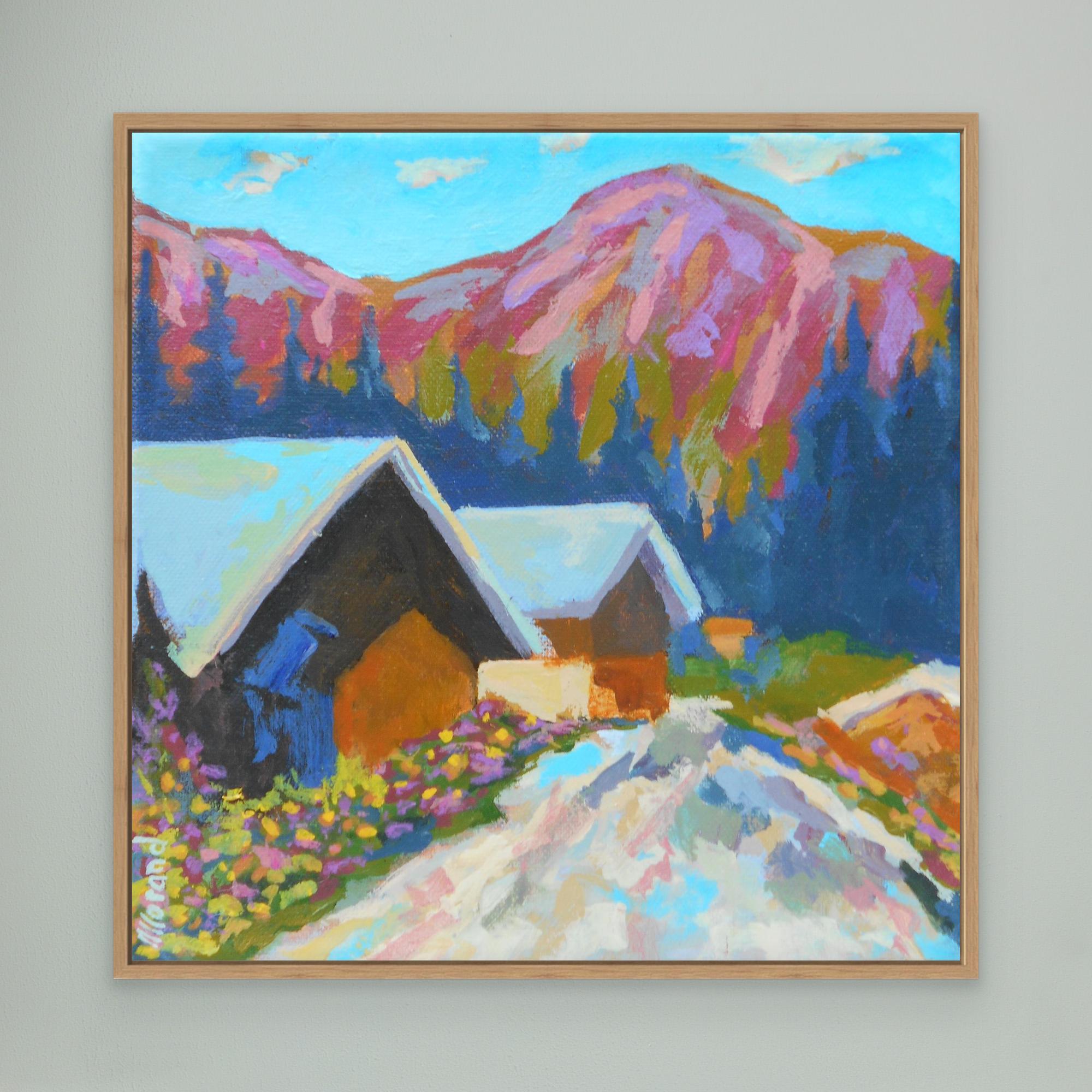 Chemin de Montagne - Reproduction sur toile - Nathalie Morand – Image 5