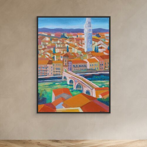 Verone tableau de Nathalie Morand