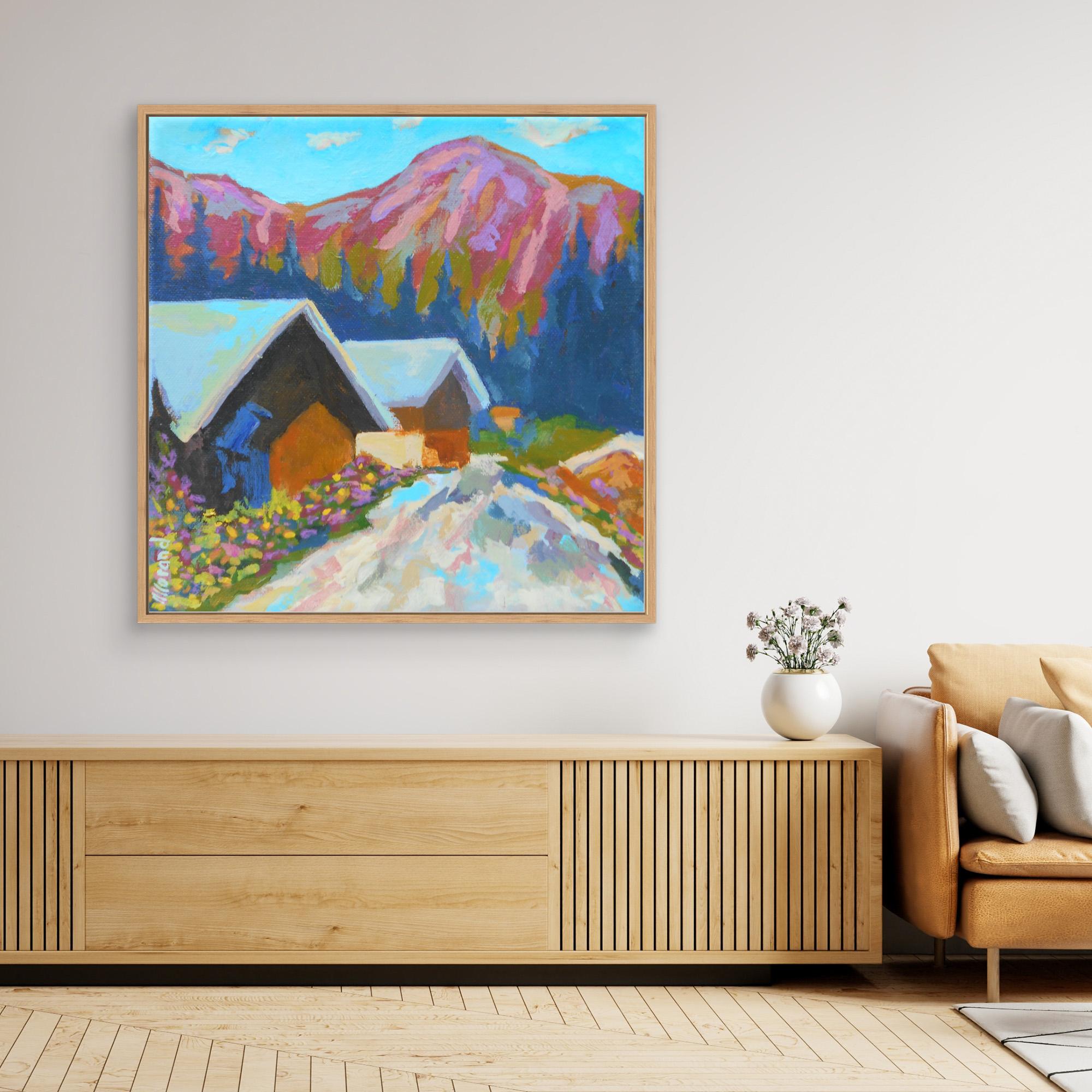 Chemin de Montagne - Reproduction sur toile - Nathalie Morand – Image 7