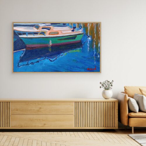 BATEAU LAC LEMAN NATHALIE MORAND